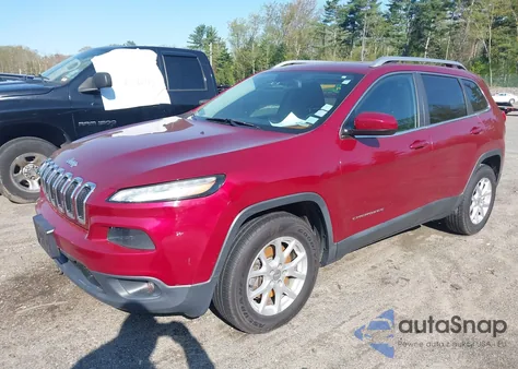 2014 Jeep Cherokee Latitude из США, поврежденный, VIN 1C4PJMCS5EW287159